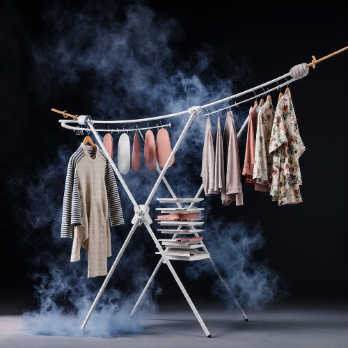 Portable Clothes Drying Hanger – Foldable & Space-Saving Drying Solution